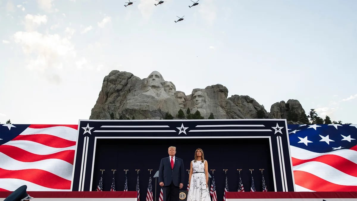 Trump Set to Speak at Mount Rushmore's 250th Anniversary