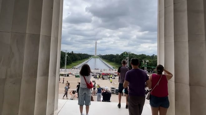 What I Noticed At The Newly Renovated Reflecting Pool