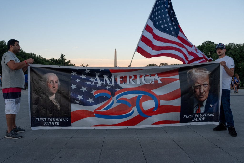 Trump Turns America 250 Into Campaign Rally With Military Pageantry