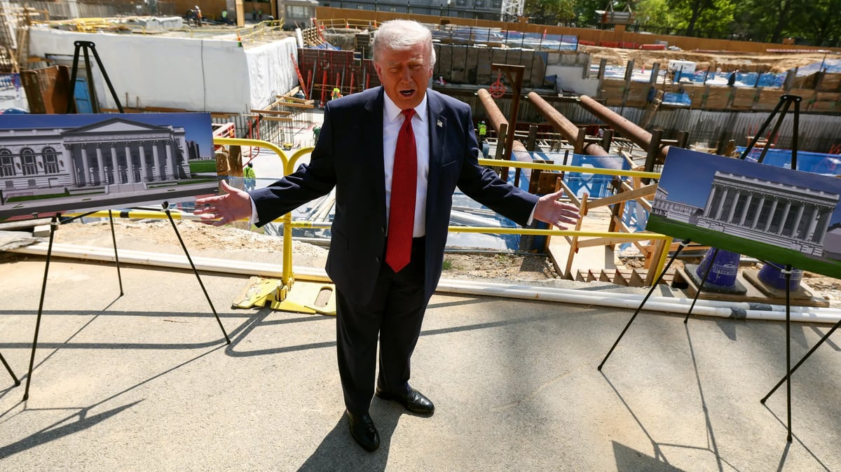 Trump Ballroom Cost Jumps To $600 Million, Taxpayers Pay Half