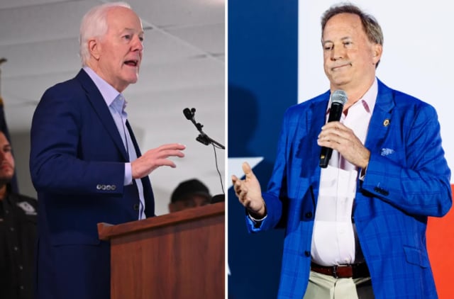 Cornyn, Paxton Rally Voters In Texas Runoff