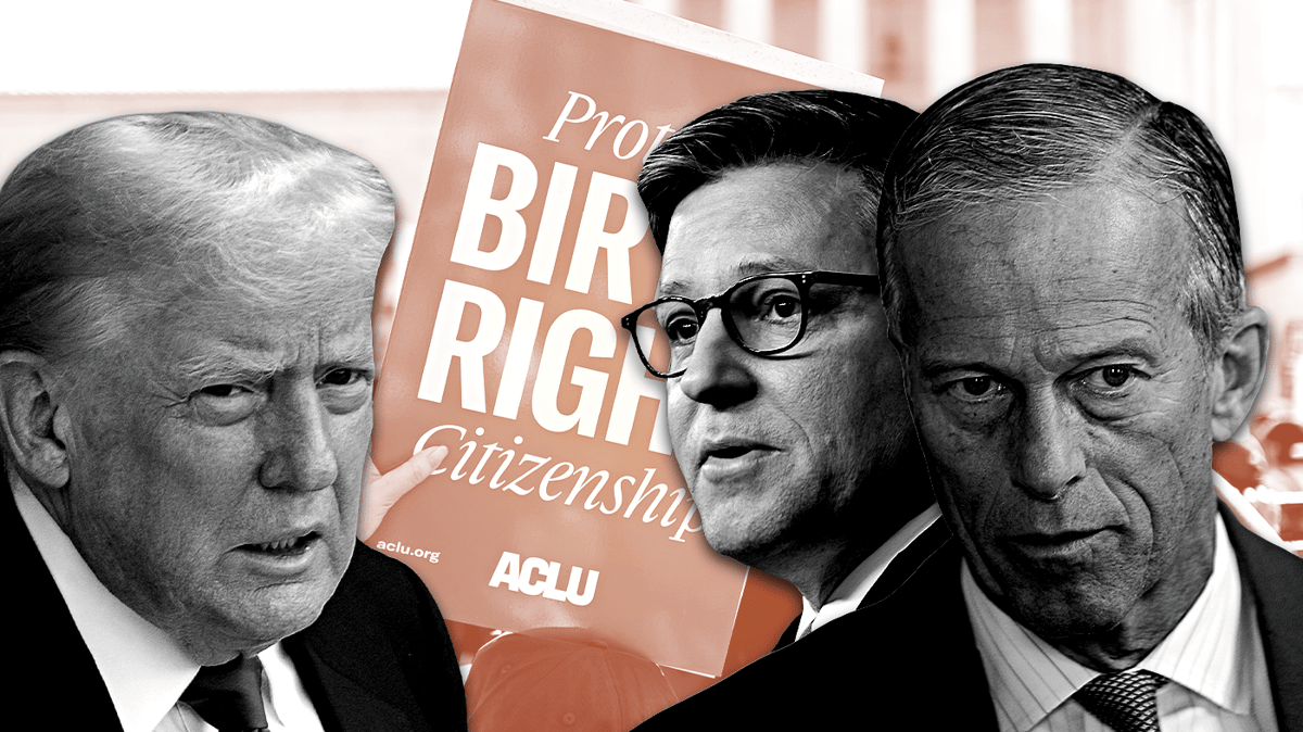 Trump's Birthright Citizenship Plan Splits GOP