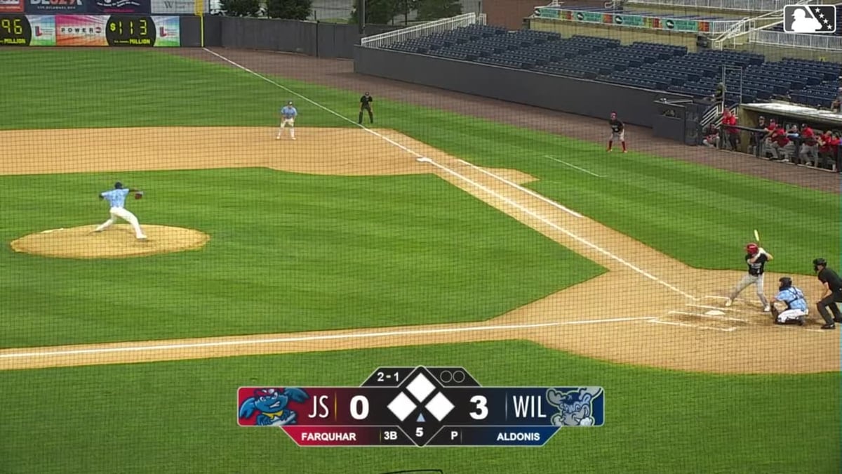 Trent Farquhar Launches First MLB Home Run