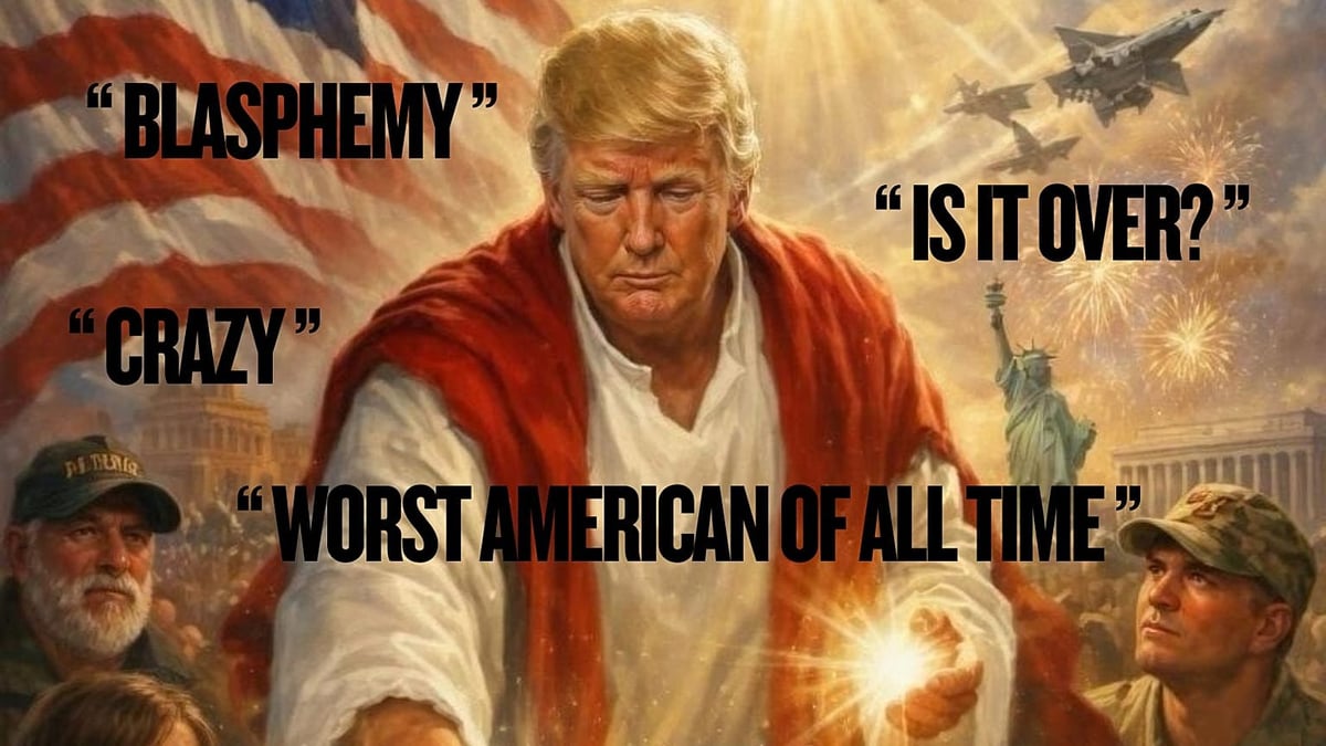 Celebrities Slam Trump's AI Jesus Image