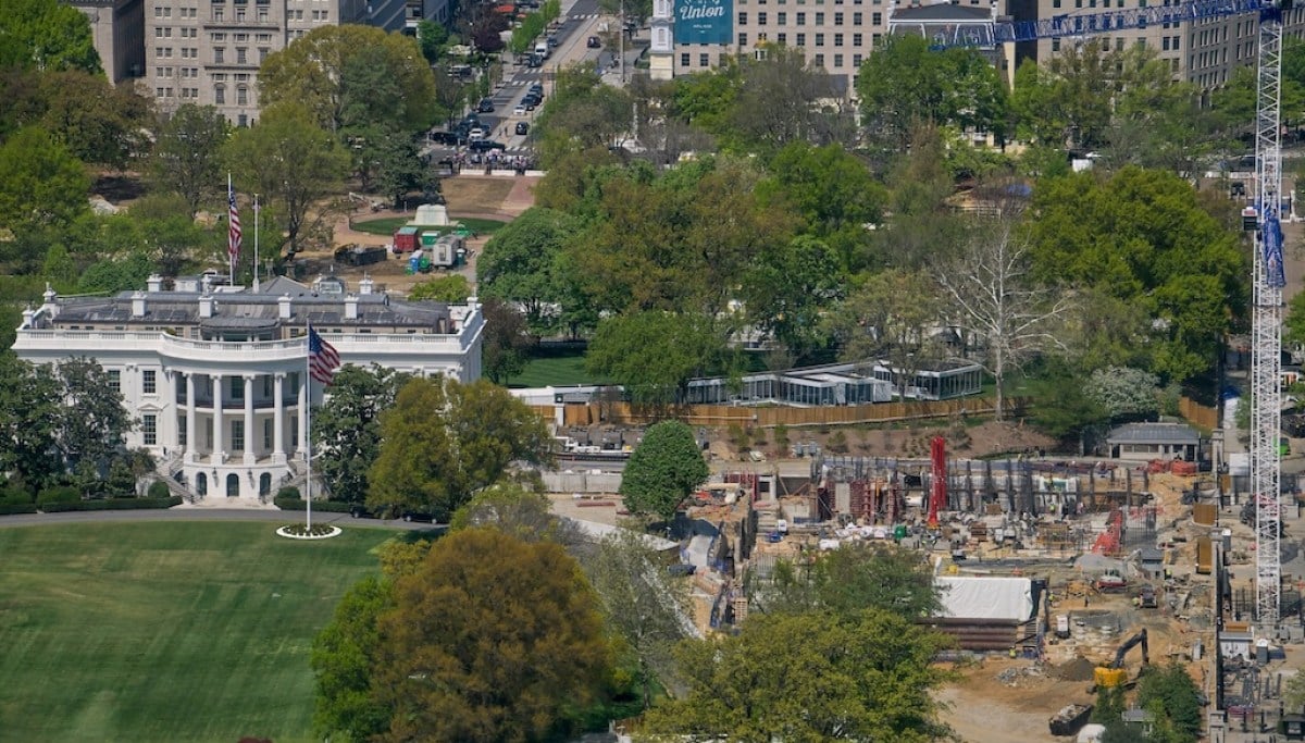 DOJ Cites White House Shooting to Push Ballroom Construction