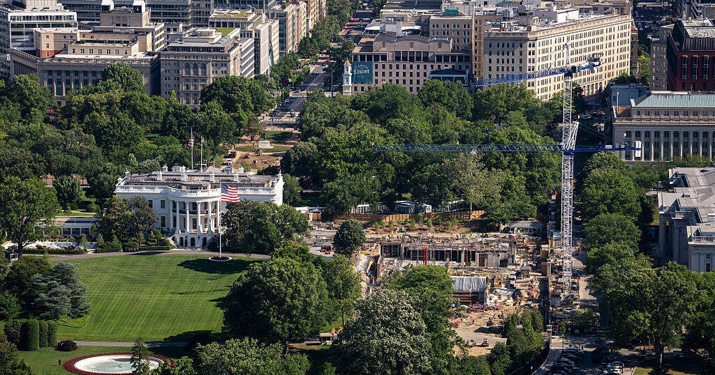 Senate GOP Revises White House Ballroom Security Funding Plan