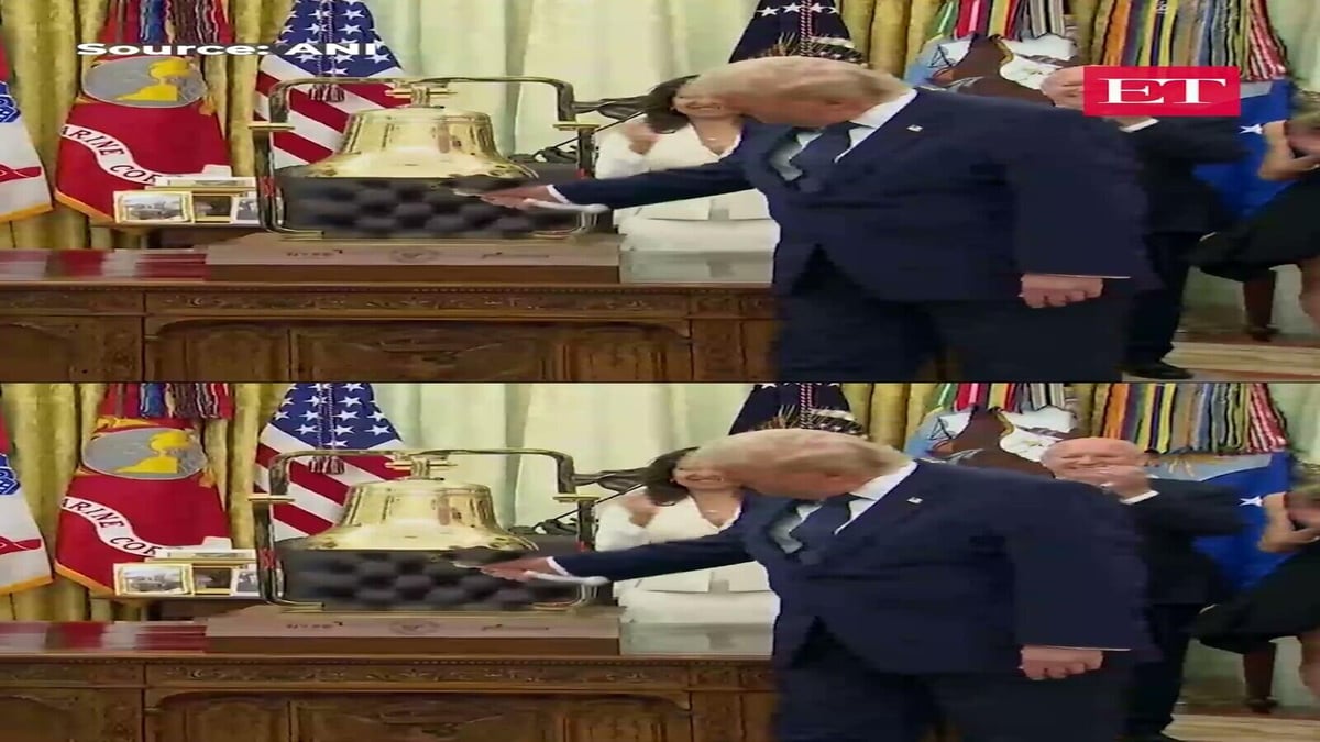 Trump Rings Opening Bells From Oval Office