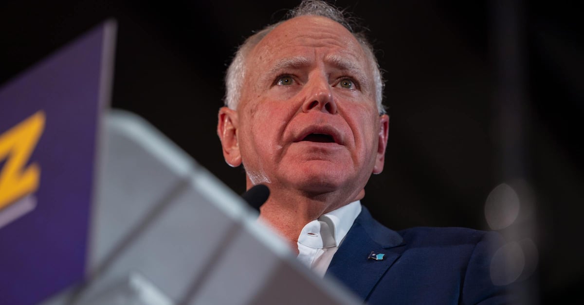 Walz Fades At Home As National Profile Stays Alive