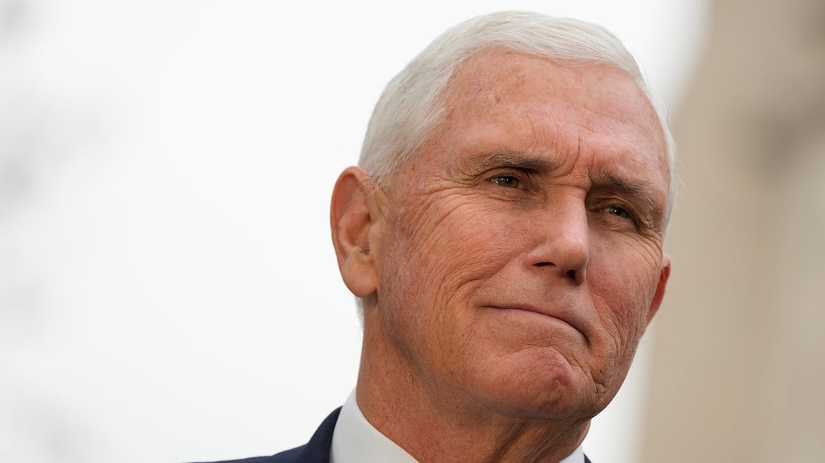 Pence Casts Doubt On U.S.-Iran Peace Deal Before Trump Announcement