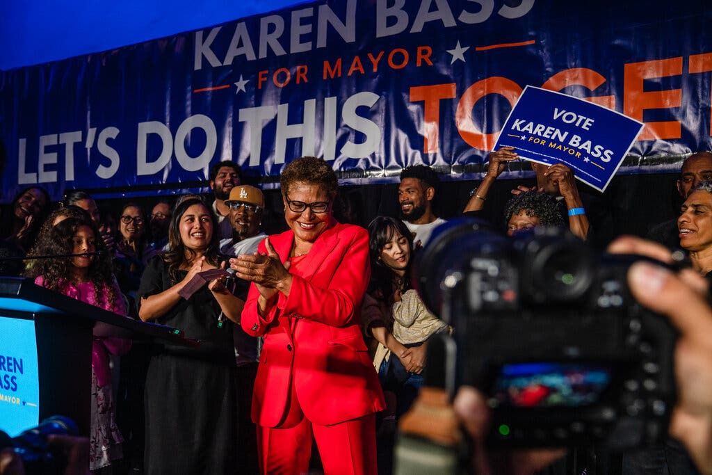 Karen Bass Advances To Los Angeles Mayoral Runoff