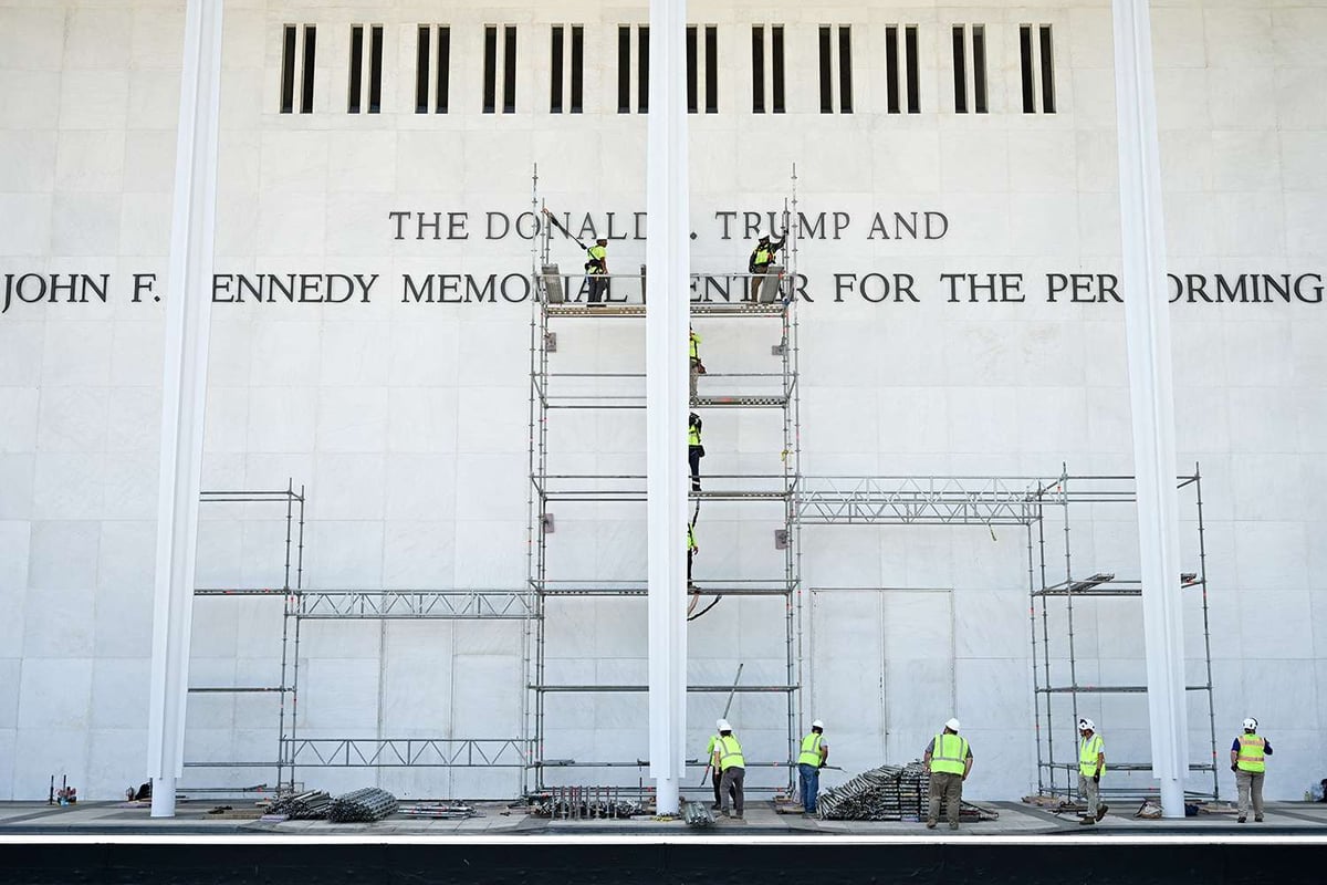Kennedy Center Starts Removing Trump Name Before Deadline