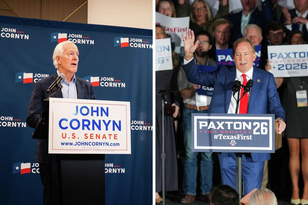Cornyn-Paxton Senate Clash Exposes Deep Texas GOP Rift