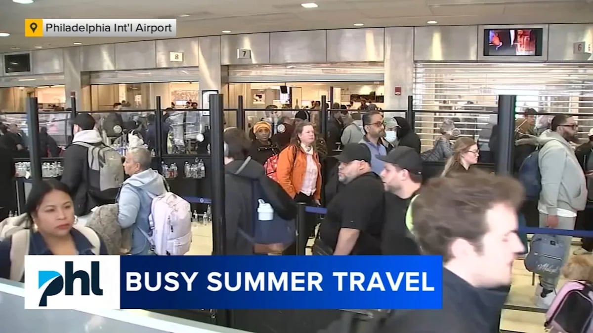 Philly Airport Preps for Busy Summer Travel