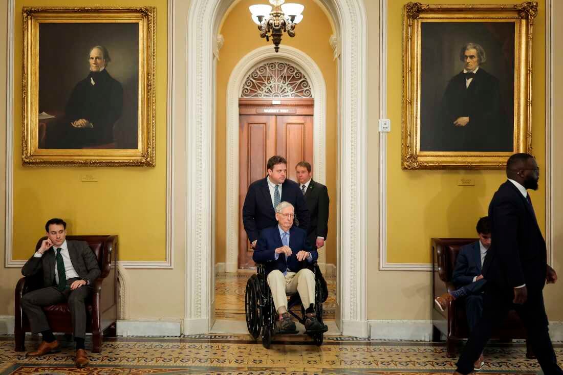 McConnell Hospitalized Again, His Office Won't Say Why