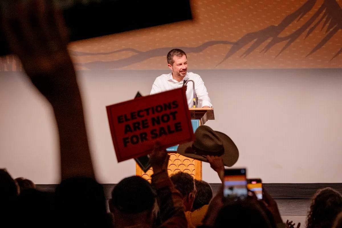 Buttigieg Campaigns In Montana, Keeps Quiet On Next Move