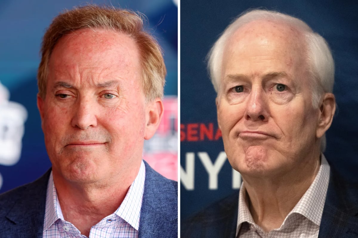 Paxton's Odds Surge As Cornyn Faces Trump-Backed Challenge