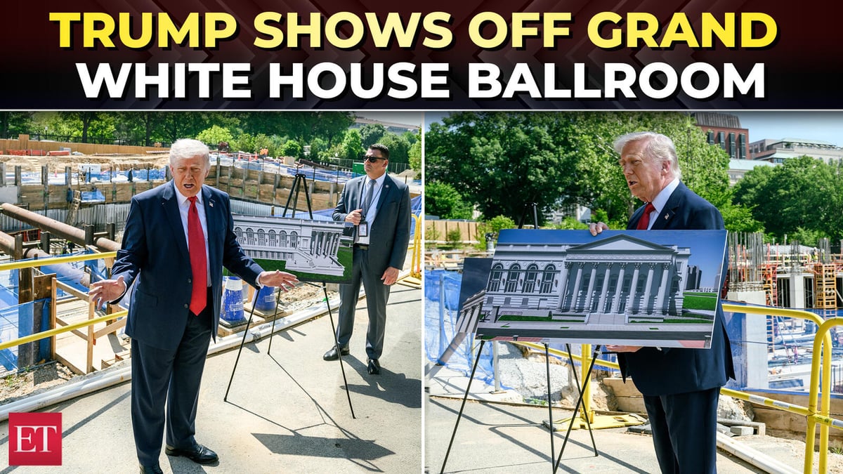 Trump Touts Ballroom As A Gift To Future Presidents