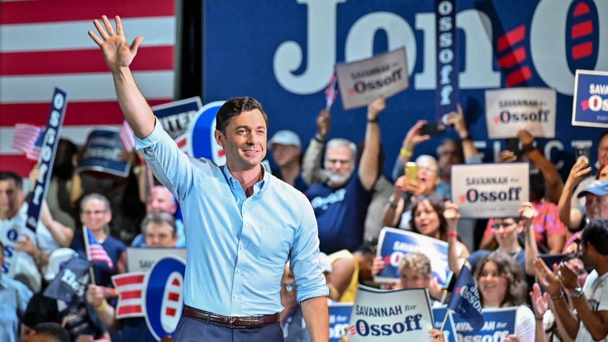 Ossoff's $42M War Chest Shows Democrat Cash Advantage