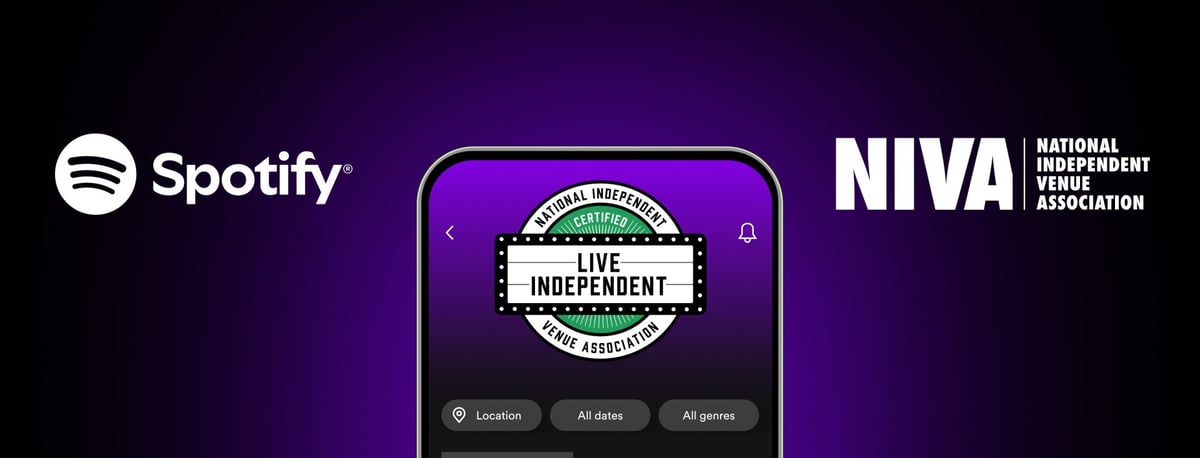 Spotify, NIVA Partner for US Indie Venues