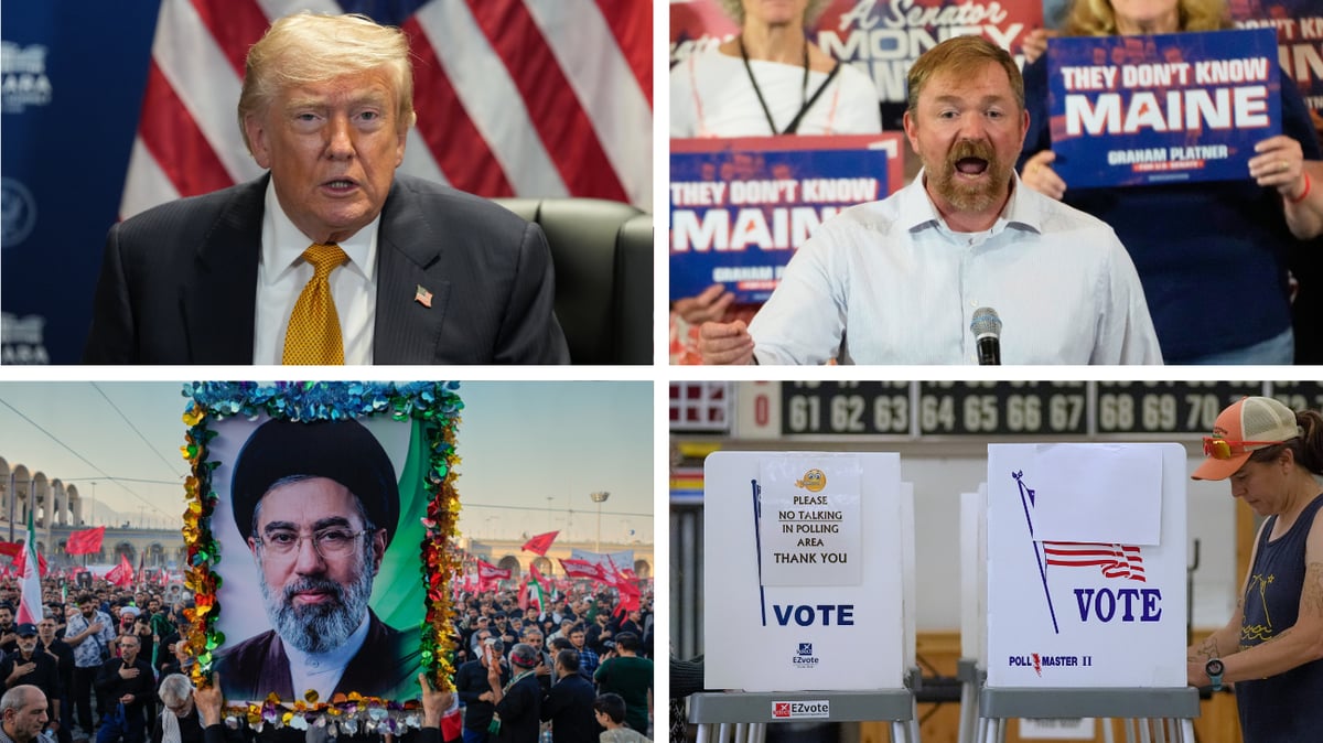 Iran Tensions Spike as Democrats Face Platner Crisis