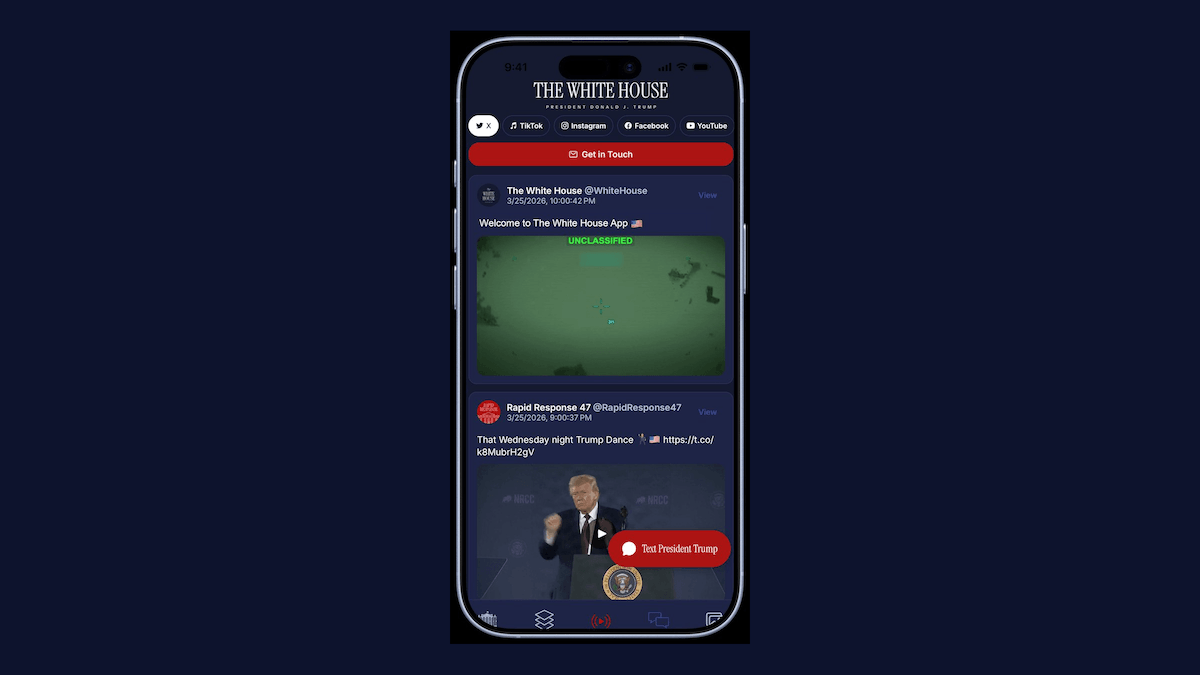 White House App Could Soon Be Required On Government Phones
