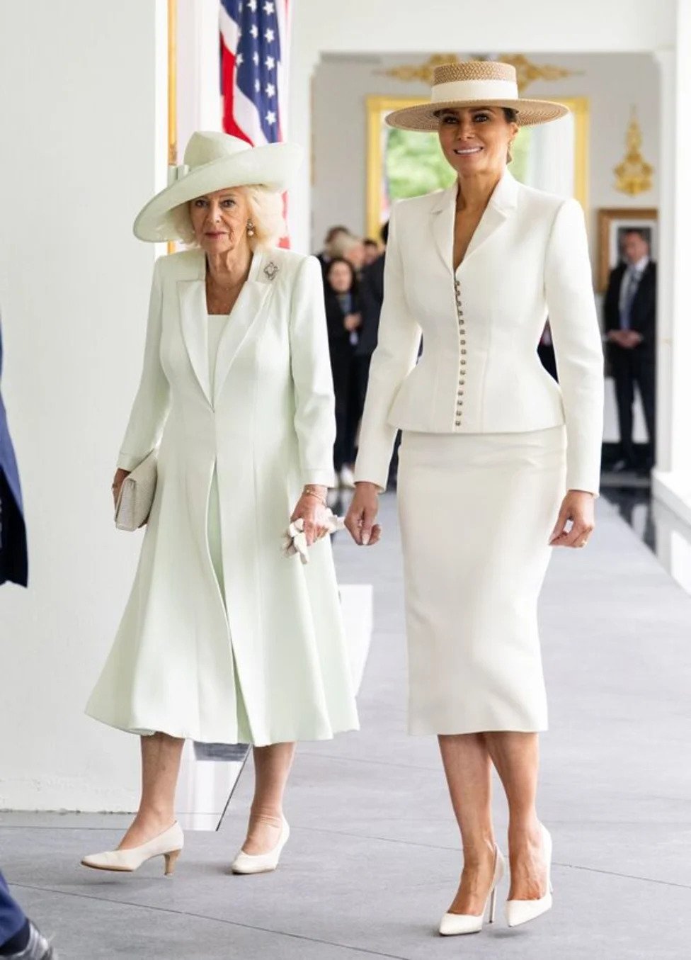 Queen Camilla’s Weather Quip To Melania Trump Revealed