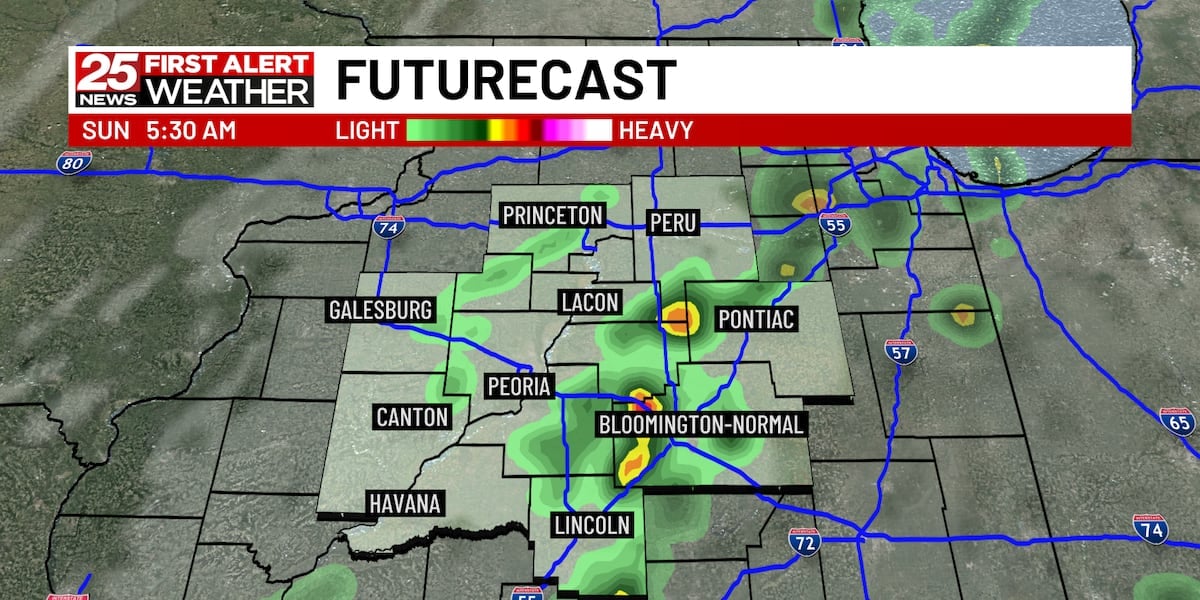 Warmer Weather Builds Into Late May With A Few Rain Chances