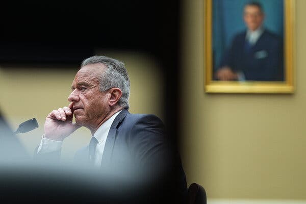 Kennedy Faces Scrutiny Over Limited Role In Health Oversight