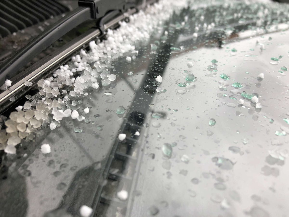 Texas Hail Threat Returns With Large Storms