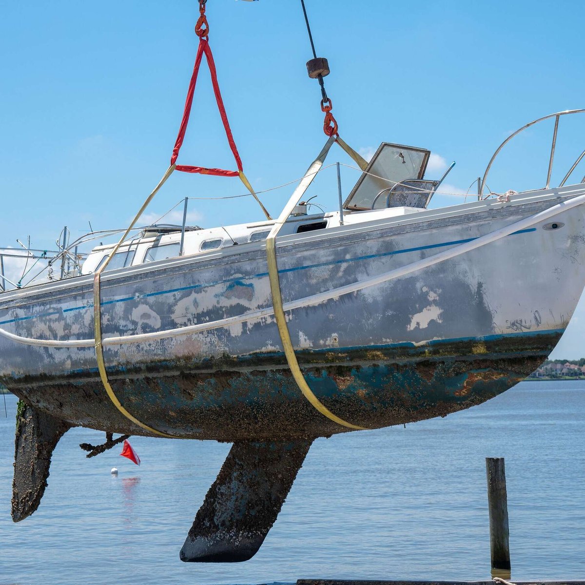 Clear Lake Dead Boats Finally Start Coming Out Of The Water