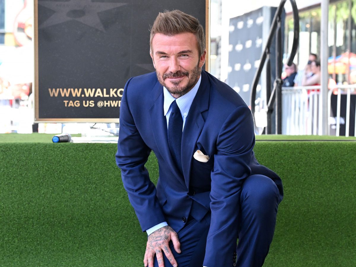 David Beckham’s Walk of Fame Photos Spark Online Debate