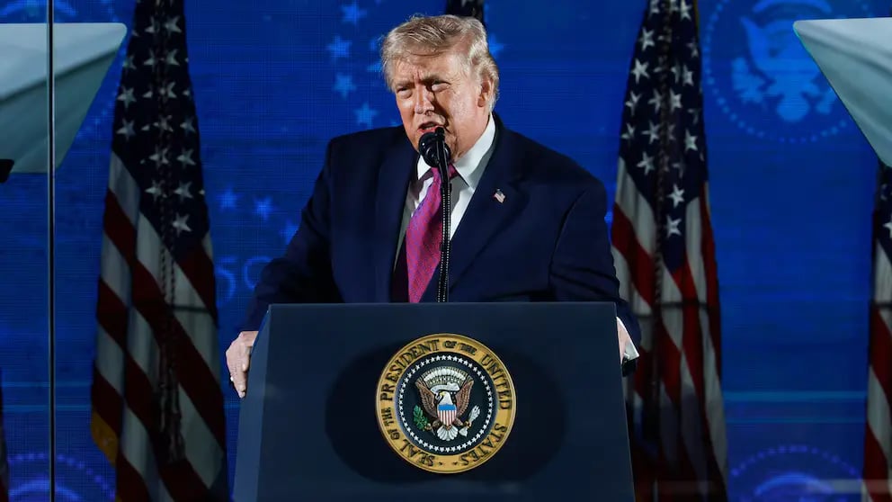Trump Uses 250th Anniversary to Make Political Case Amid Heat Wave