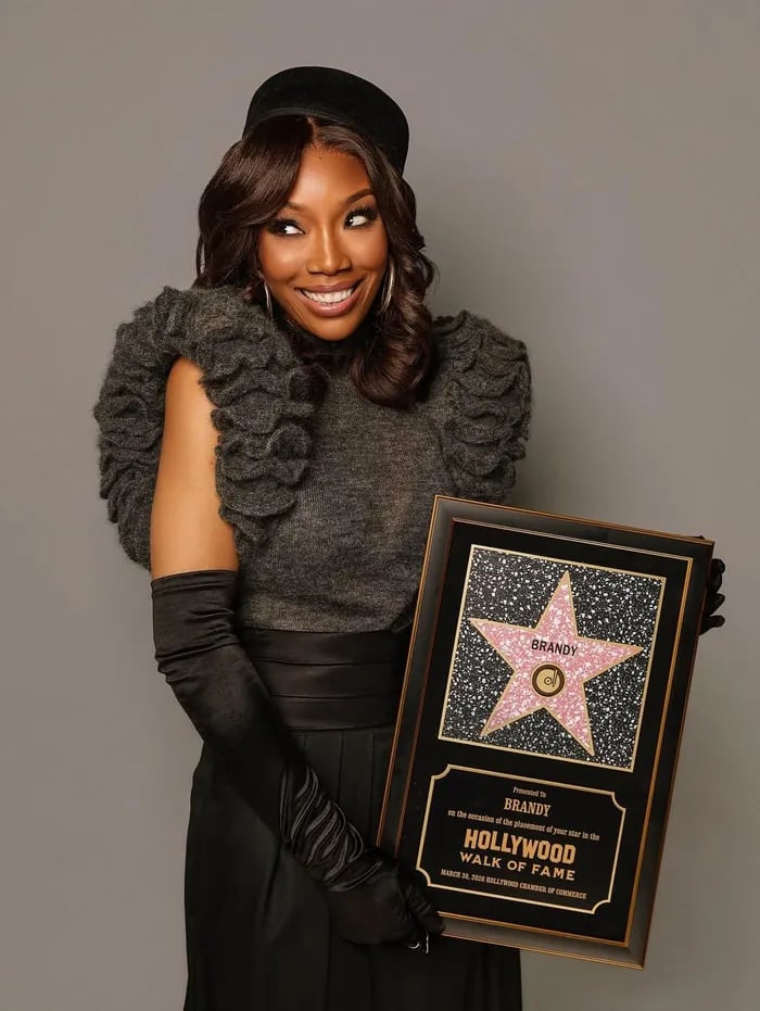 Brandy Gets Hollywood Walk of Fame Star
