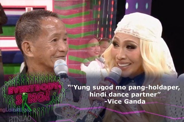Vice Ganda Gets a Kick Out of Tatay Roman on Everybody Sing