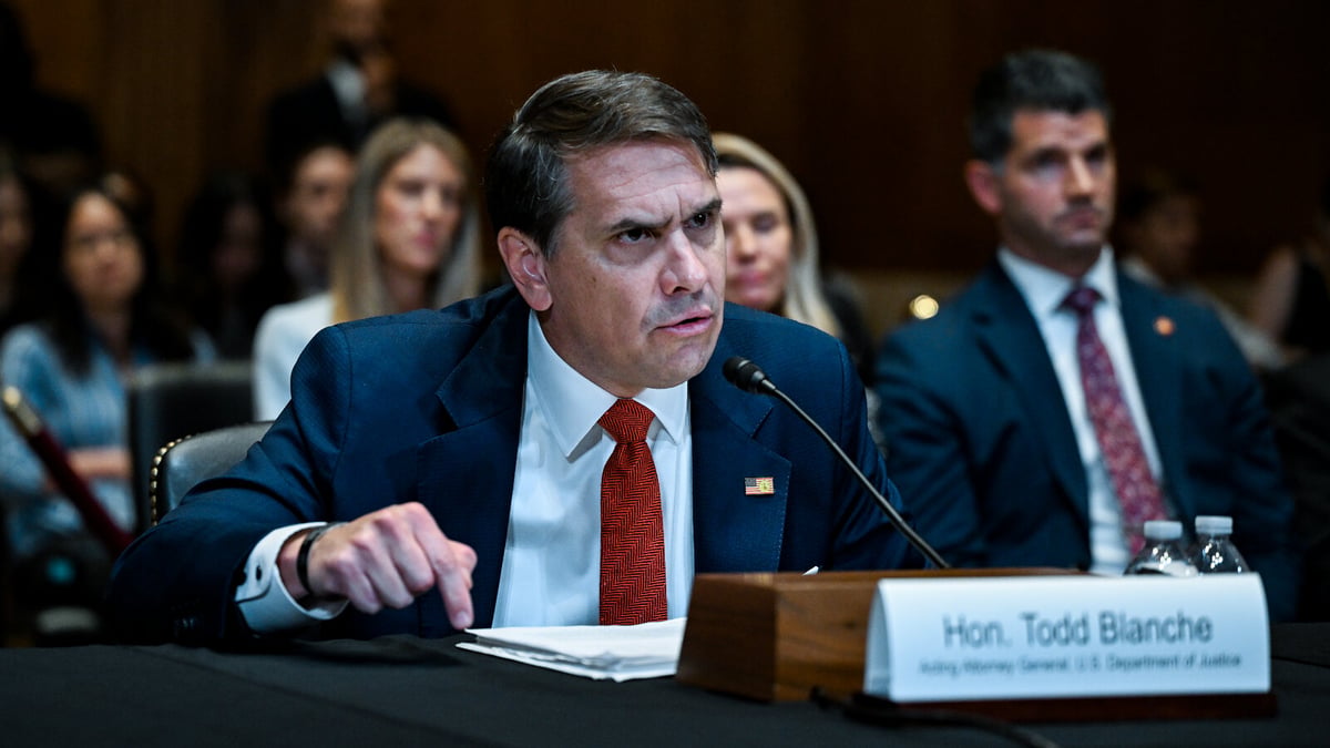 Blanche Defends $1.8 Billion Fund Tied to Trump Allies