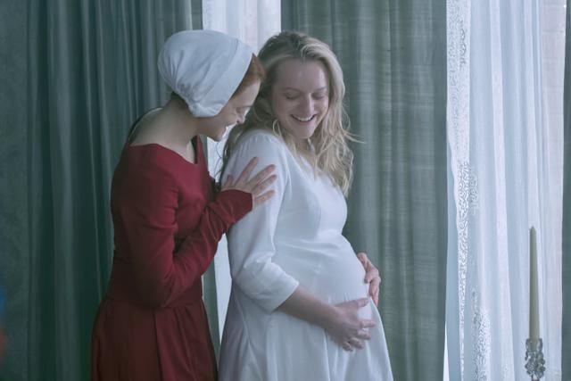 Elisabeth Moss' Surprise Cameo in Testaments Premiere
