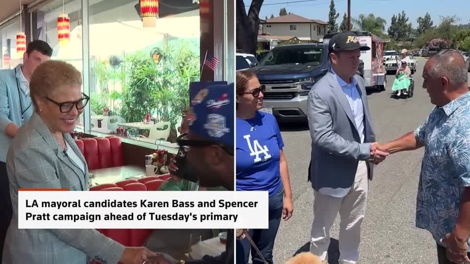 Bass, Pratt Vie For Los Angeles Mayor In Primary Push