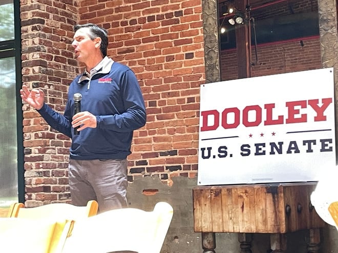 Dooley Visits Augusta Ahead Of GOP Senate Runoff