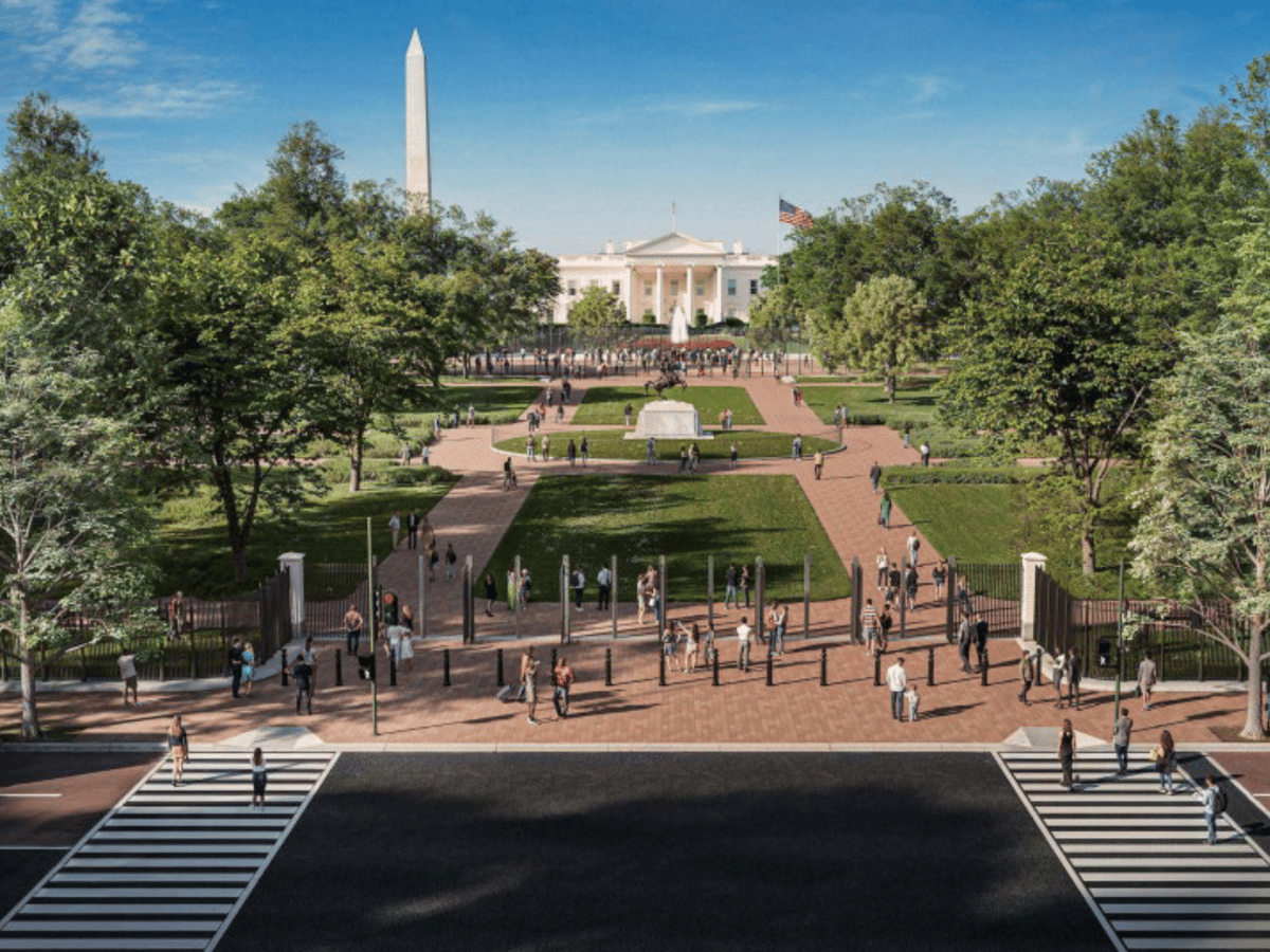 Trump Eyes Fencing Lafayette Park - Protest Zone Under Siege