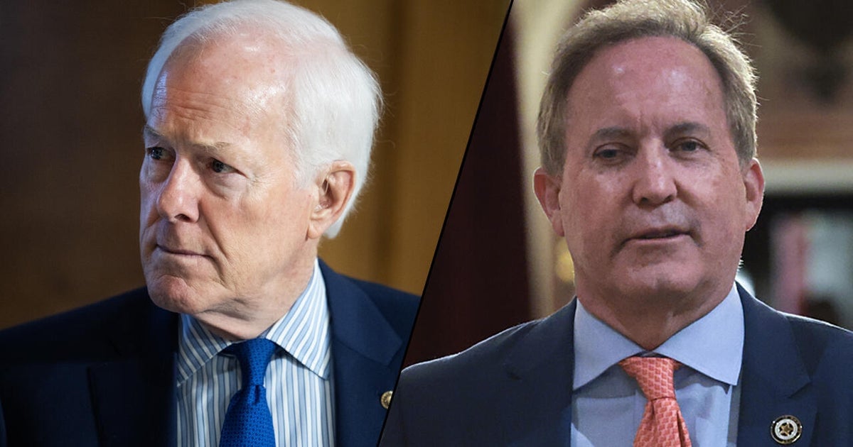 Cornyn-Paxton Texas GOP Runoff Becomes Party Showdown