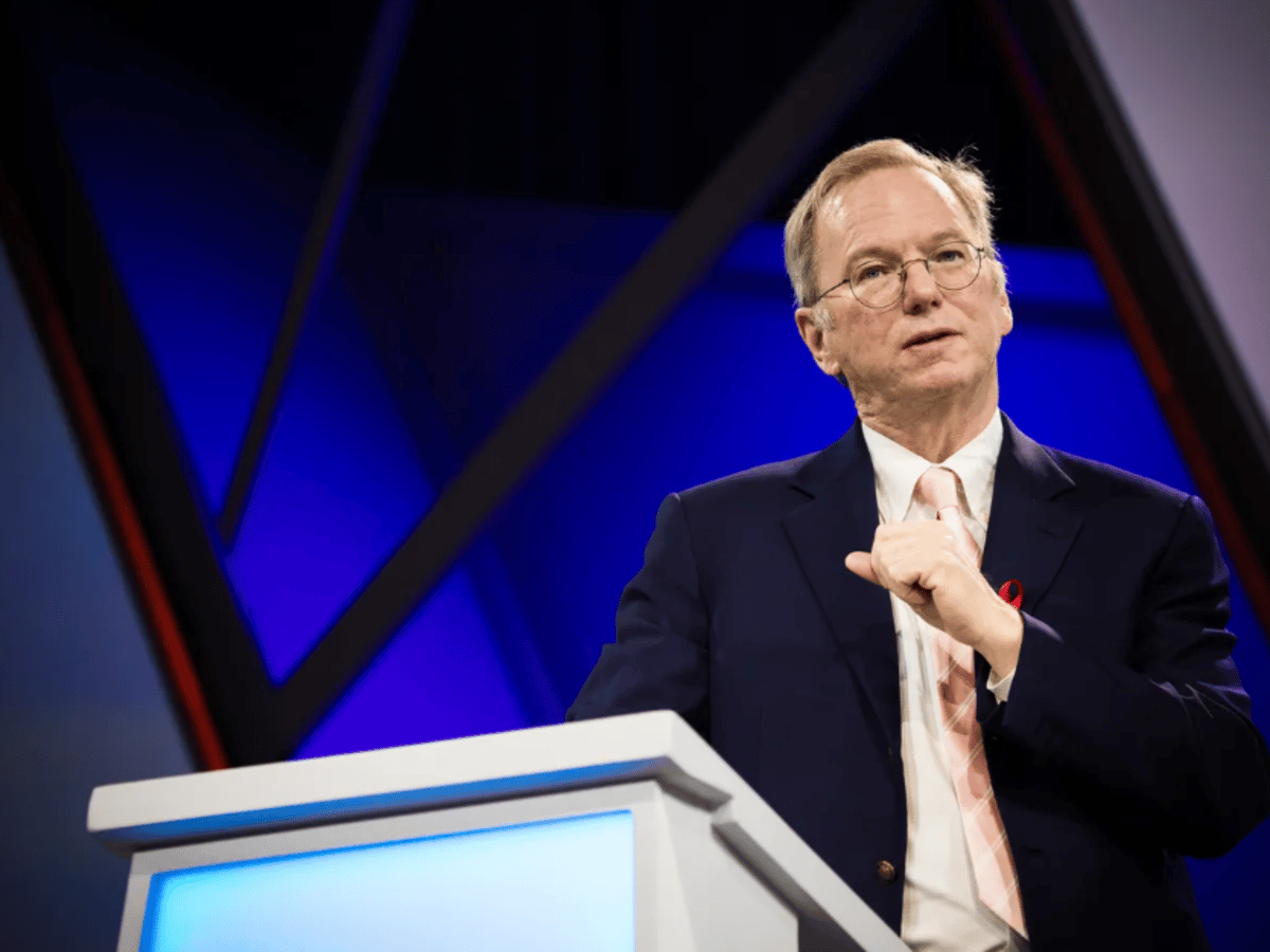 Eric Schmidt Says The Coding Era Is Over - Stop Writing Code