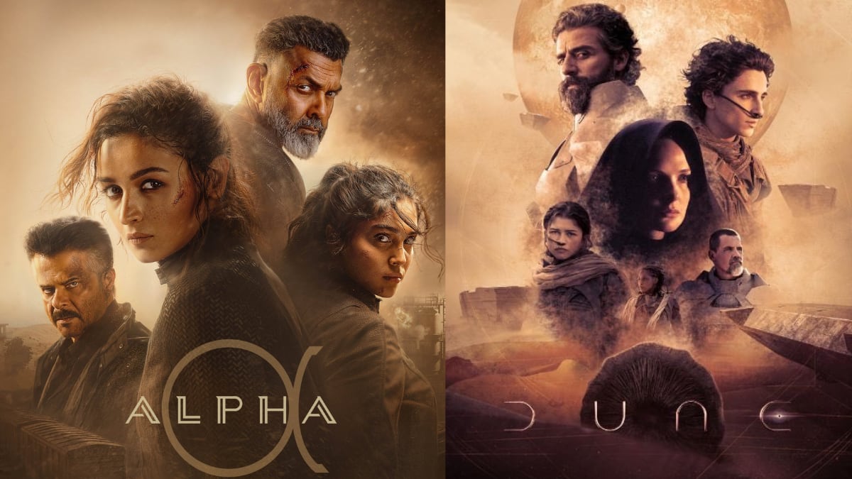 Alia Bhatt’s Alpha Poster Sparks Fresh Dune Comparisons