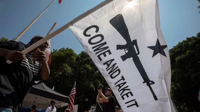 USA Today Highlights 3rd Grader's 'Come And Take It' Gun Hat Case
