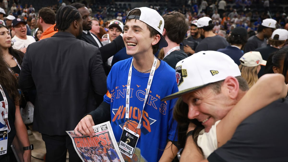 Spike Lee, Timothée Chalamet and Ben Stiller Cheer Knicks’ Finals Win