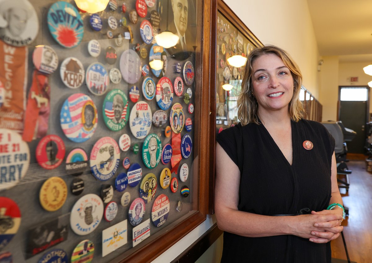 Obama Presidential Center Becomes a Home For Political Button Collectors