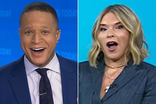 Craig Melvin Slips Jenna Bush Hager's Big Hollywood News on Today