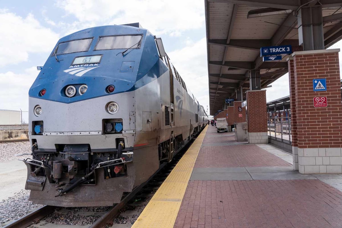 Epic 1,306-Mile Amtrak Journey From Chicago to Texas