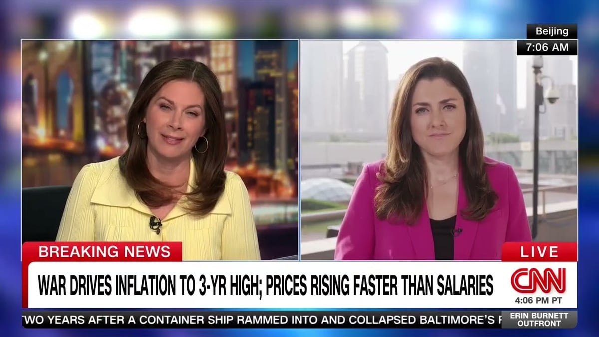 CNN's Erin Burnett Floats Wild Theory on Trump's Social Media Posts