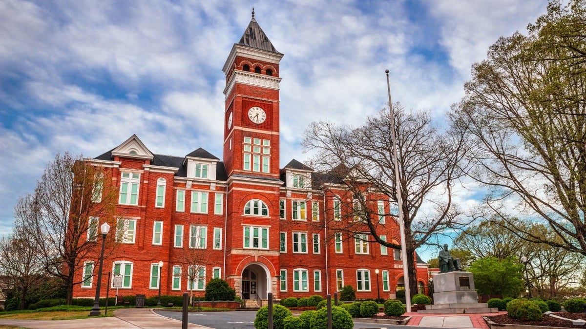 Clemson Lands on Two Top 10 U.S. Small Town Lists