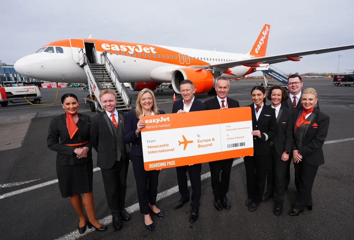 easyJet Opens Base at Newcastle Airport